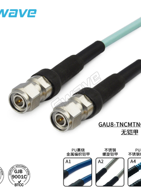 谷波互连TNC公-TNC公射频连接线GT210B测试电缆组件DC-18GHz GAU8