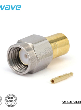 特价清仓 谷波 SMA公连接器 接配电缆141 DC-6GHz SMA-MSD-00201