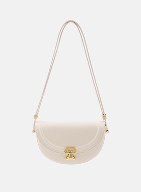 A.Cloud月影马鞍包复古腋下包高级质感小众Epsom手掌纹牛皮acloud