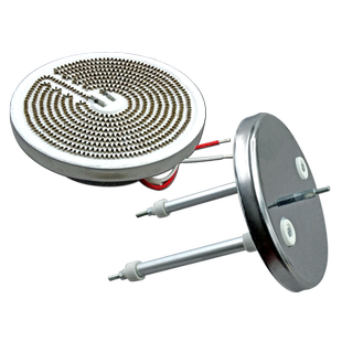 包邮小太阳电暖扇发热盘灯管碳晶发热盘横竖新铝盘式取暖器碳晶盘