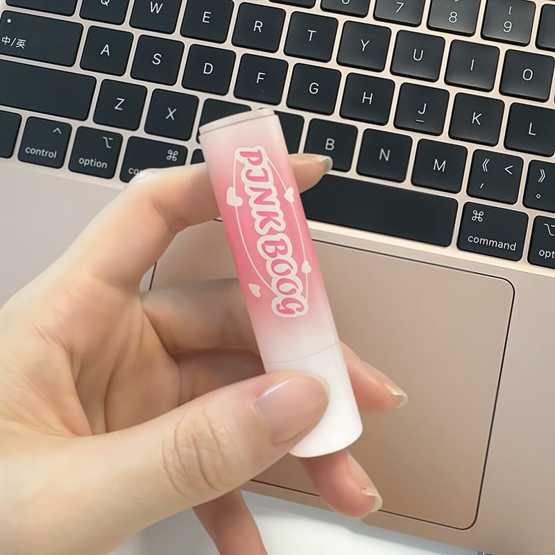 蜜桃椰子味唇膏女保湿滋润唇膏儿童学生专用防干裂去死皮淡化唇纹