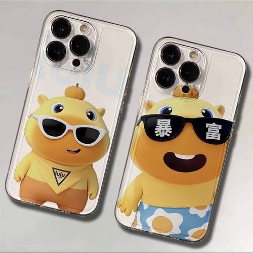 新款 防摔 透明  高级感 情侣款