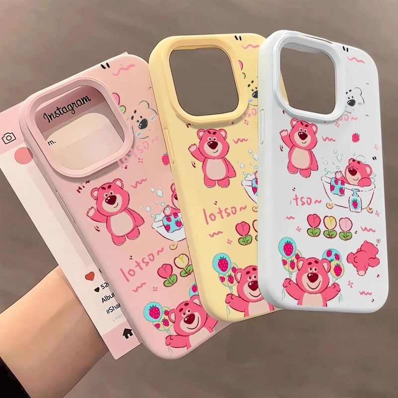 韩风ins新款防摔时尚糖果色情侣网红保护套