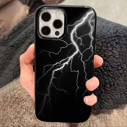 适用于OPPOa58手机壳a32/a72/a93s防摔reno7/8/9/10新款reno11pro个性闪电Findx6x5x3软硅胶a2m时尚保护套