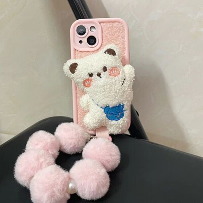 可爱立体小熊适用于OPPOA6pro手机壳a93/a72/a58/a53新款reno14/13/12/11时尚k12s高级感Findx9x8软A5保护套