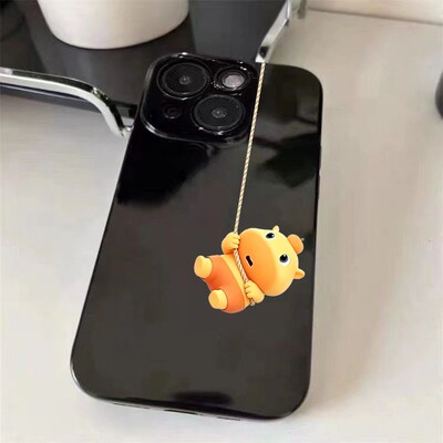 可爱调皮噜噜适用于IQOOz10手机壳z9/z8/z7/z6新款iqooneo11亮面IQOOu5防摔IQOO15/13/12/11情侣款neo3保护套