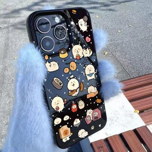 可爱自嘲小熊适用于IQOOz9turbo手机壳iQOOneo10pro全包iQOOz8 z5x防摔neo3新款 u1硅胶IQOO13保护套