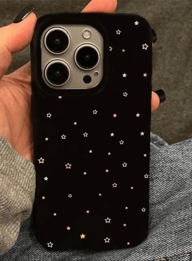 韩系小众星星适用于荣耀x10x30x40手机壳90/80/70新款200/3000防摔play7Tpro高级mgaic7畅玩50/60plus保护套