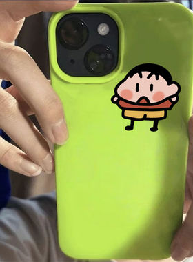 适用于oppoa93s手机壳a1活力版a58/a92s/a97迷你小新reno8/9/10/11/12新款k5/k7/k9x真我Q3/Q5i荧光绿保护套