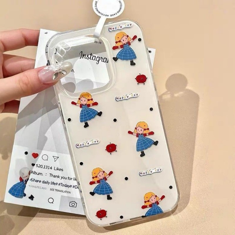 防摔 白底IMD 高颜值