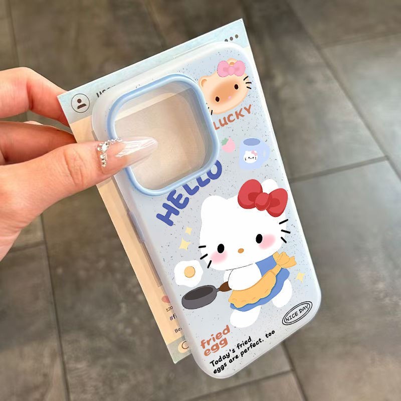 新款糖果色二合一防摔磨砂高级感时尚手机壳