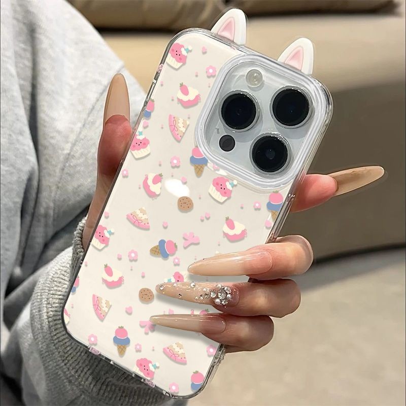 防摔 白底IMD 高颜值