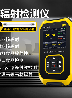 核辐射检测仪家用专业放射性射线电离个人剂量报警仪盖革计数器