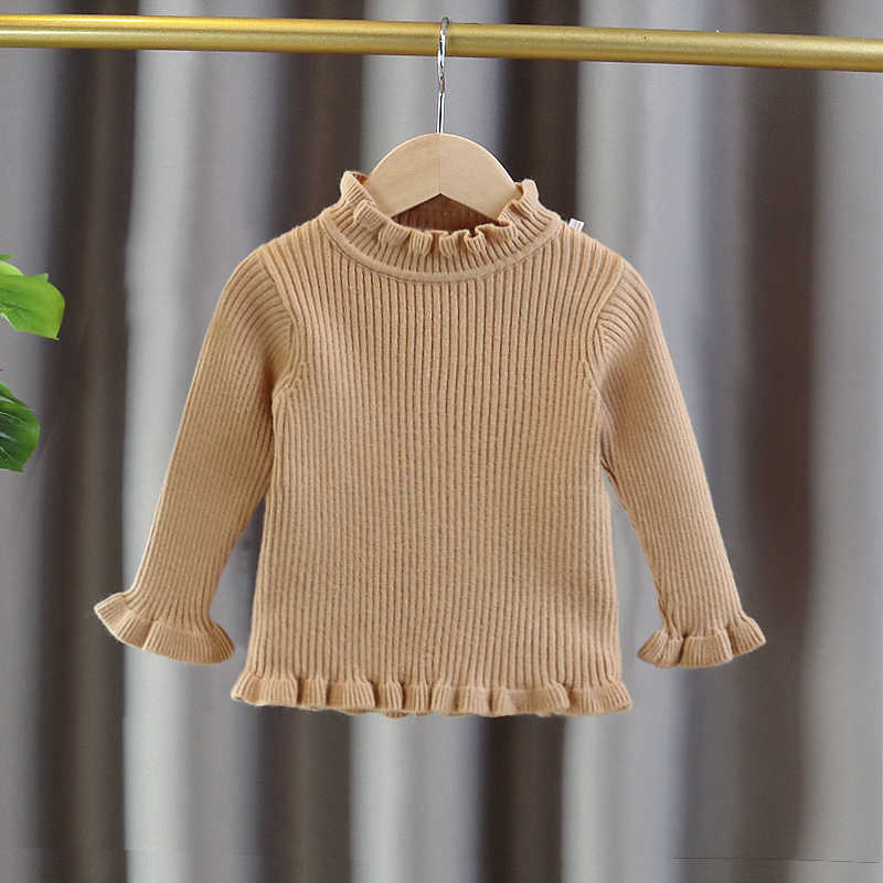 女童毛衣针织2022新款早春秋童装套头长袖外套儿童秋冬洋气小女孩