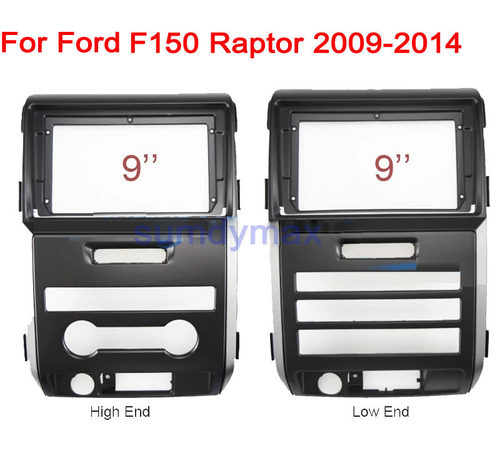 适用2009-2014款福特F150猛禽F250安卓百变车载导航面框音响面板