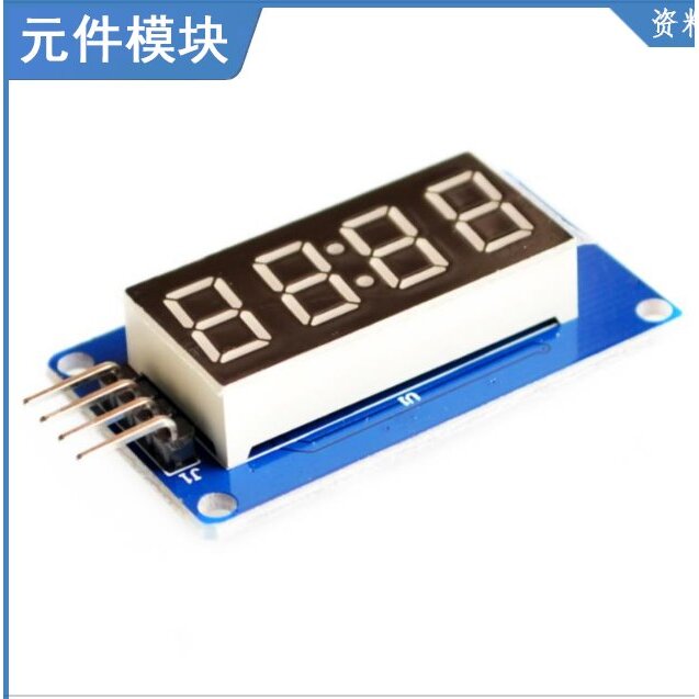 Tm1637 Led 显示模块适用于  7 段 4 位 0.36 英寸时钟红