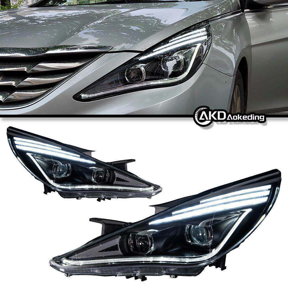 适用于适用于11-14款八代索纳塔大灯索8改装LED透镜跑马日行灯流,3C数码配件,其它配件,淘宝优惠券,粉丝福利购,淘宝优惠卷