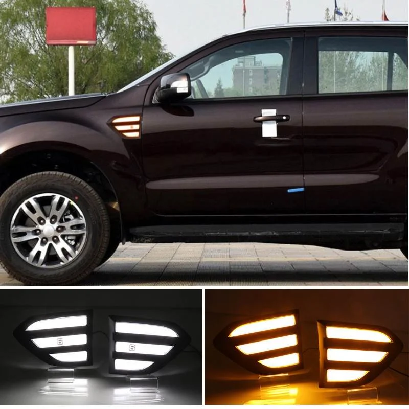 适用福特15-19撼路者专用叶子板灯侧边灯Ranger side lamp可