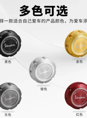 适用于比亚乔VESPA GTS300 GTV LX系列春天冲刺150个性改装油箱盖