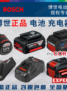 博世电池12V/18V充电器2A/4A/5A/8A快充闪充1840/1860/1880无极耳