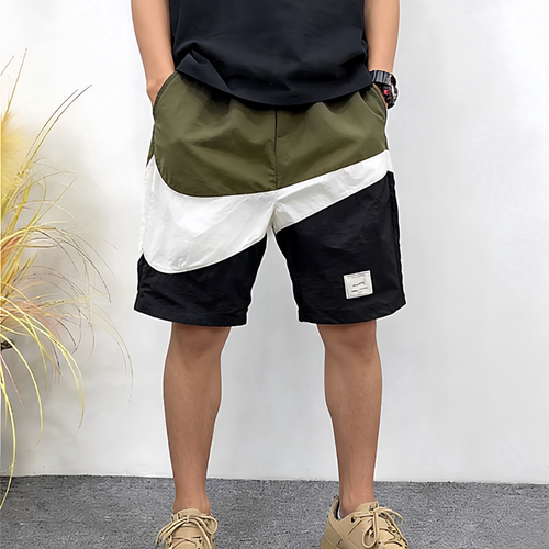 夏季冰丝速干工装五分短裤男