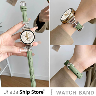 表带 3pro小红书同款 uhada适用华为gt4表带高级D字扣皮质华为gt5表带watch4手表gt6创意女gt2时尚 华为watch4