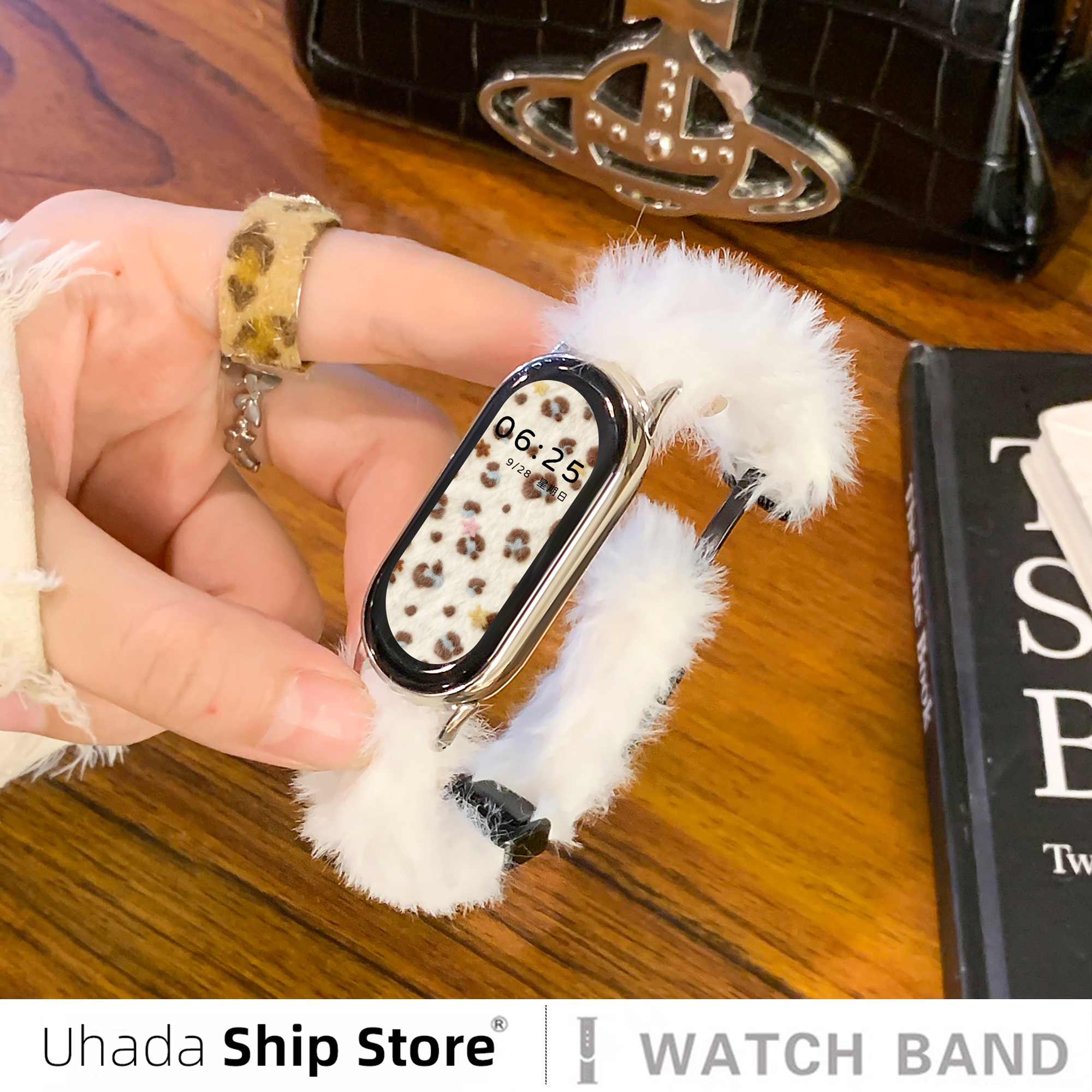 秋冬摇粒毛绒磁吸适用小米手环10