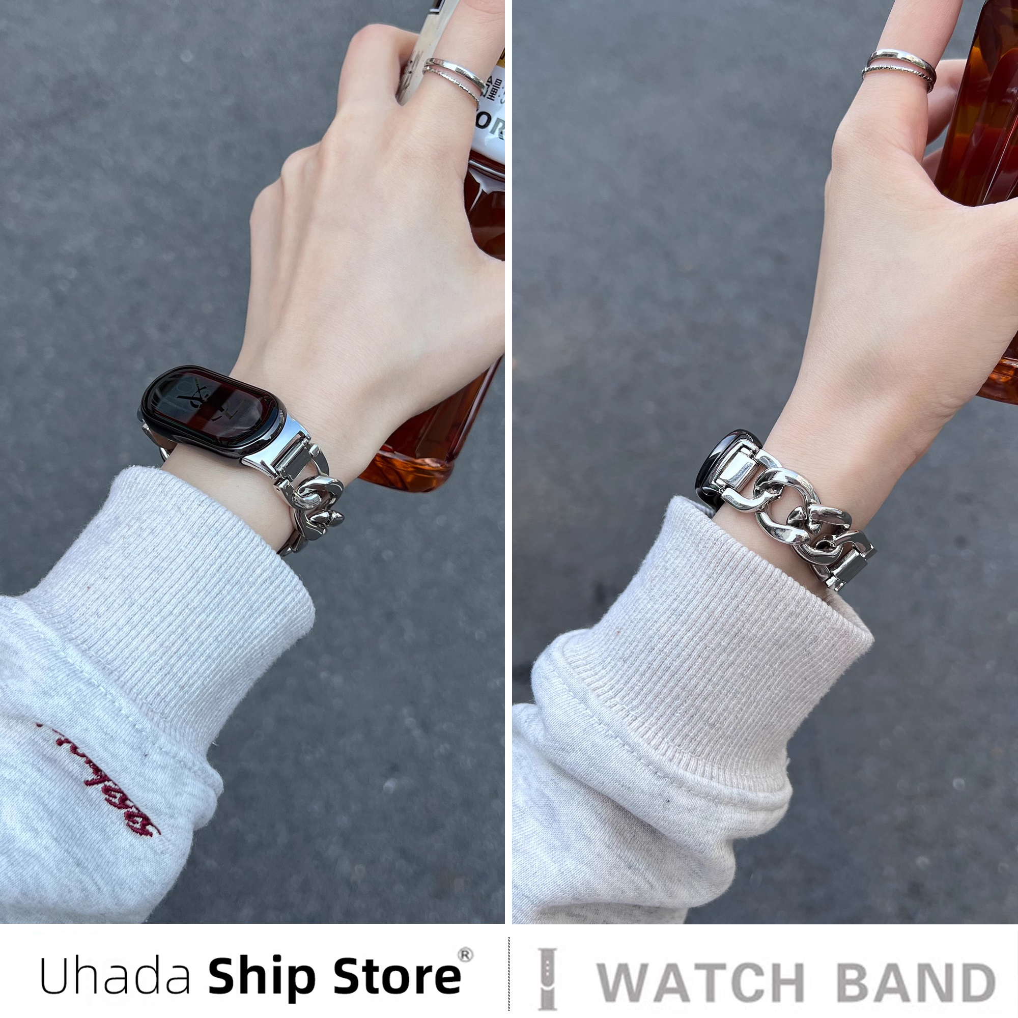 适用小米单链春夏运动男女表链