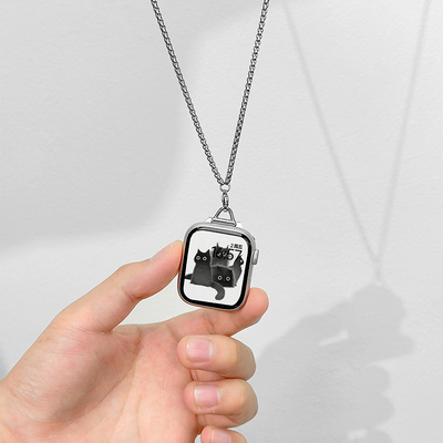 金属挂脖项链运动编织挂绳