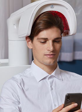 i黑密院线大设备同款智能激光生发头盔B420