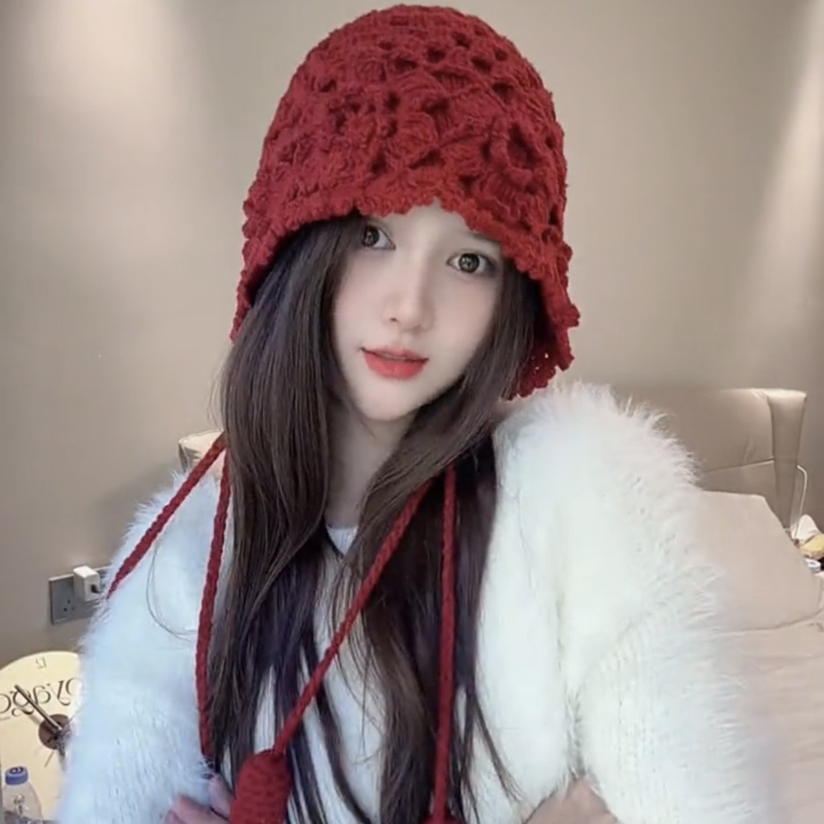 秋冬新款流苏花朵包头帽子女手工钩花针织帽民族风护耳保暖毛线帽,服饰配件/皮带/帽子/围巾,帽子,淘宝优惠券,粉丝福利购,淘宝优惠卷