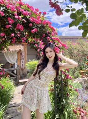 baipang【现货清仓】原398【芭蕾裙】【不退不换】白色蕾丝裙