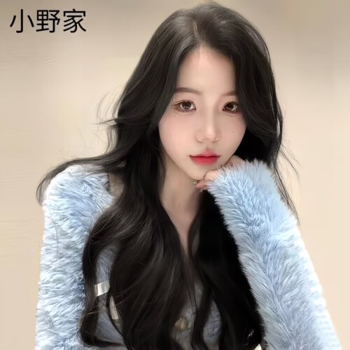 封边蕾丝递针时尚长卷发全真发