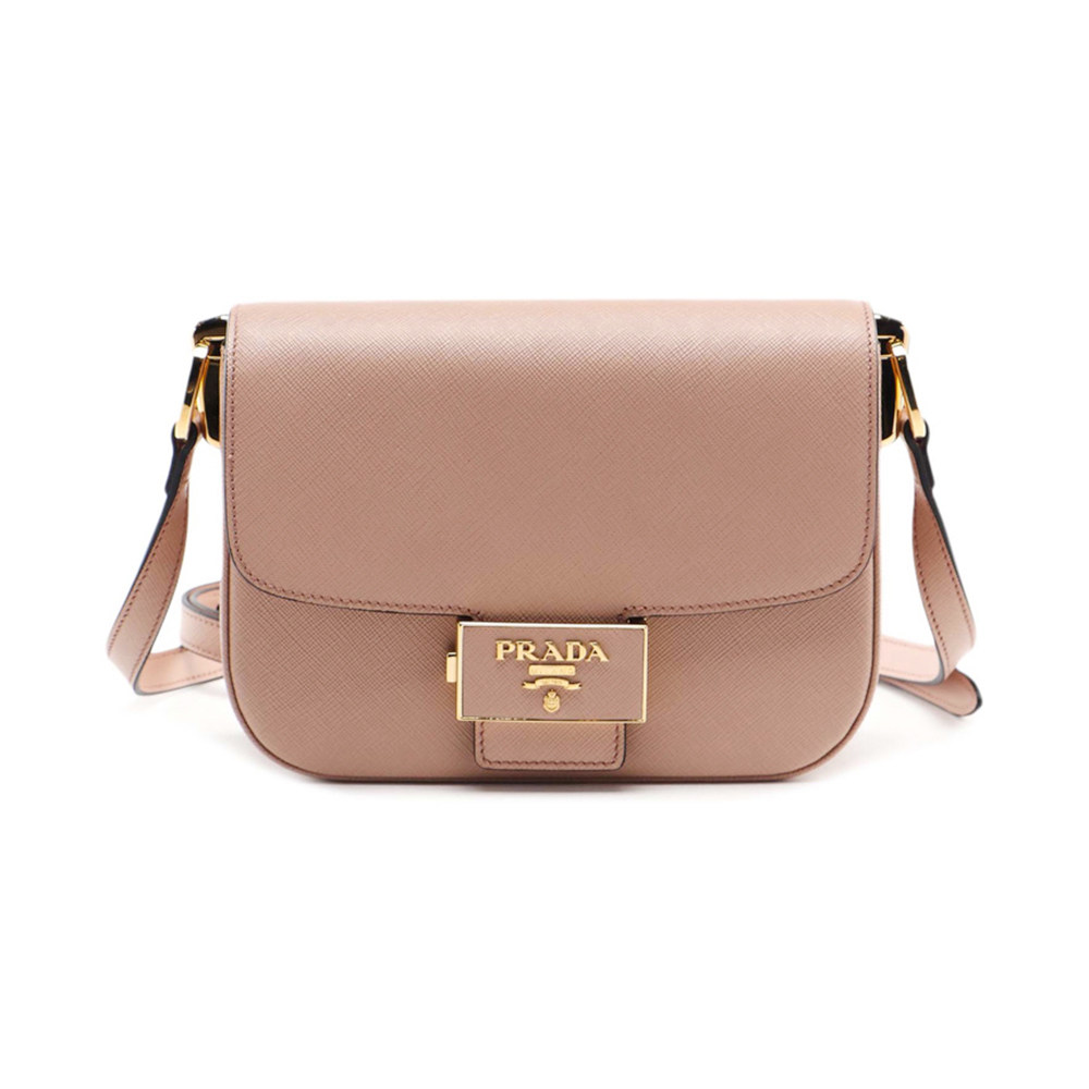 PRADA  红色皮女士斜挎包  1BD217-NZV-F0236-OUO