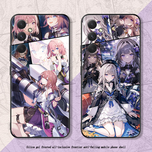 适用三星a54手机壳a23保护套星穹铁道动漫硅胶盖乐世a12艾丝妲a53黑塔a22罗刹a33刃a13磨砂a42软弧边男女新款