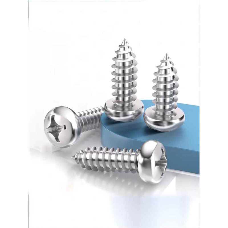 304不锈钢十字盘头自攻螺丝钉