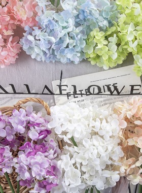 绣球花仿真花植物墙假花婚庆手捧花家居背景花墙摄影布景MW07354