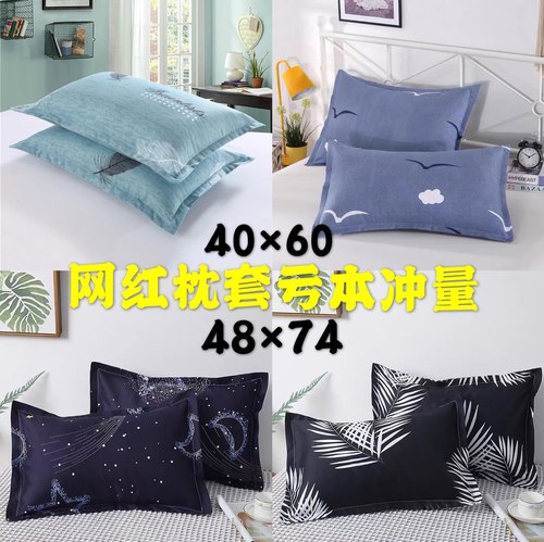 枕头套枕芯皮4874学生宿舍