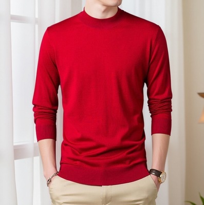 针织衫本命年圆领宽松休闲