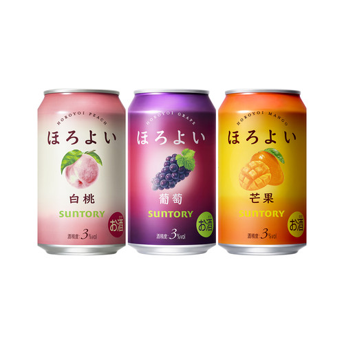 三得利和乐怡3°果酒鸡尾酒3罐