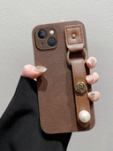 A2pro女A96A57 月坑纹复古山茶花腕带OPPOReno9手机壳8 K11X女款 K10 X6斜跨绳A1 4se新款 R17小众findX5