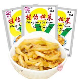 GY桂怡榨菜袋装重庆特产开味下饭菜榨菜芯酸爽开胃腌制开袋即食