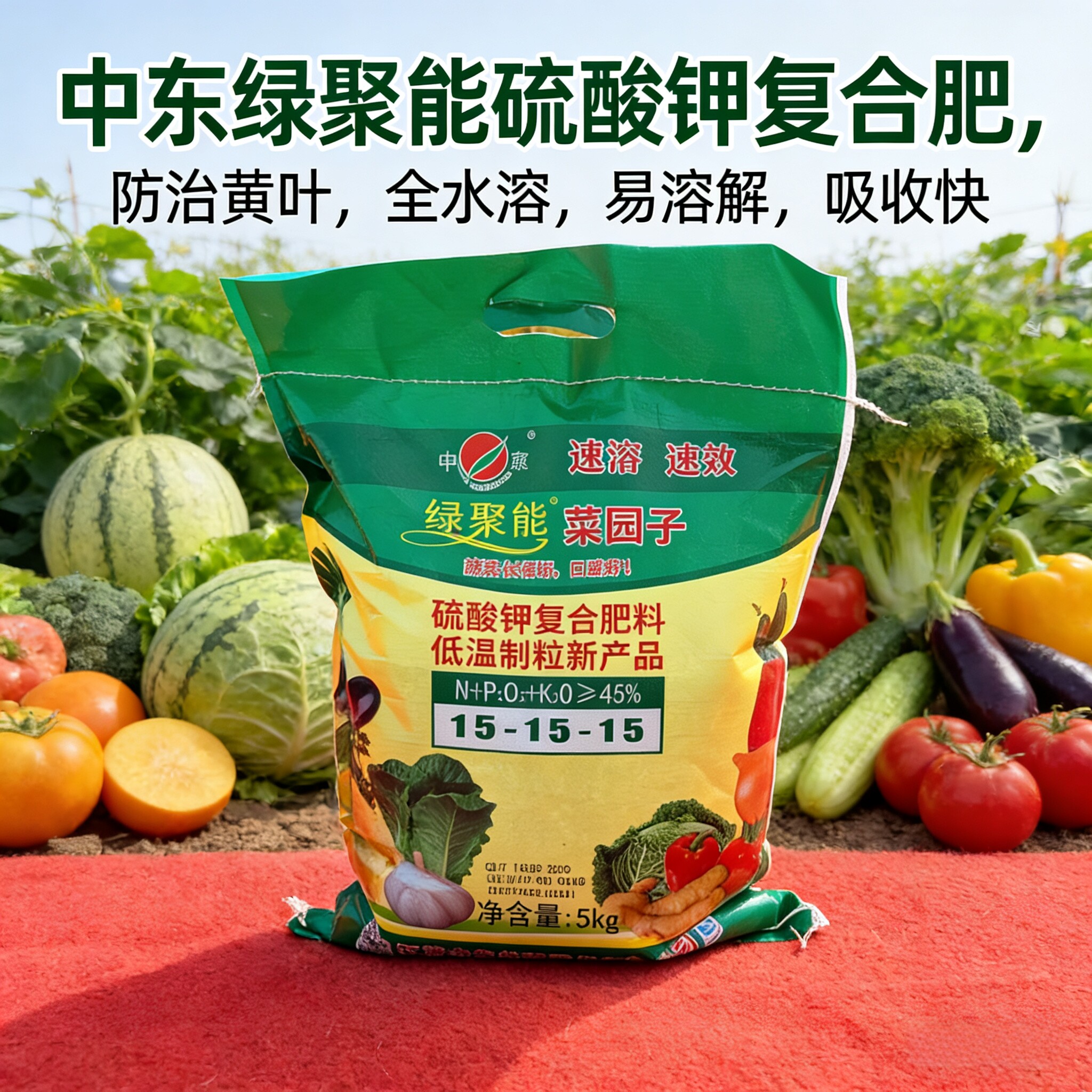 复合肥料硫酸钾型氮磷钾化肥