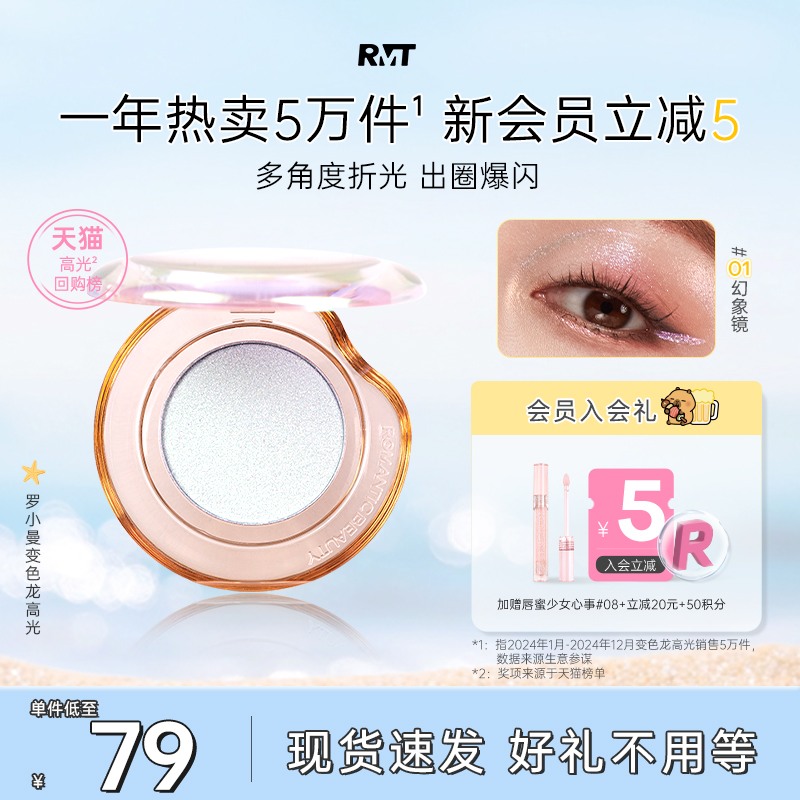 罗小曼锁骨闪粉身体高光拼盘