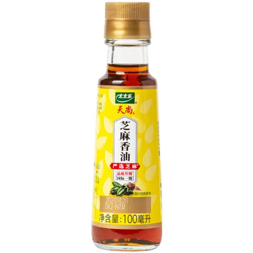 太太乐芝麻香油100ml凉拌火锅料