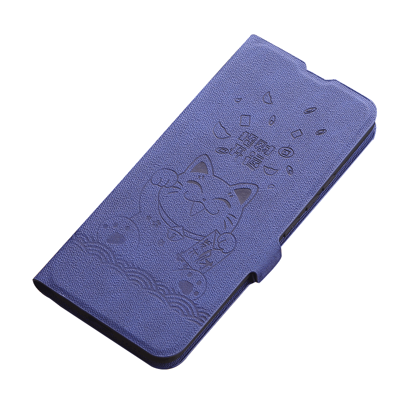 vivoY11翻盖皮套手机壳卡通全包
