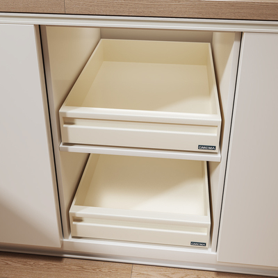 【热销爆款】橱柜拉篮储物盒