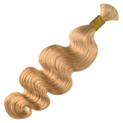 假发真人发丝发把发束bulk真人假