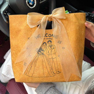 结婚伴手礼女伴娘订婚婚礼送宾客亲戚朋友实用小礼品高级轻奢礼袋