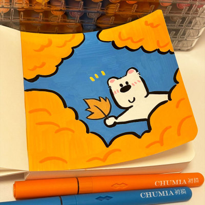 挑战画一本翻翻乐！！！